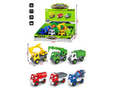 Friction Construction Truck(6in1)