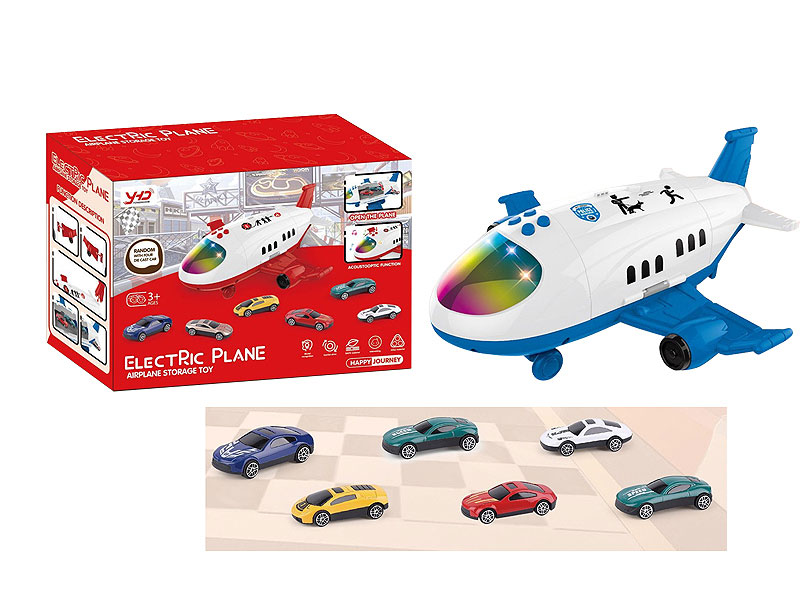 Friction Storage Aircraft Police Series toys