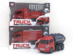 Die Cast Fire Engine Friction(2S)