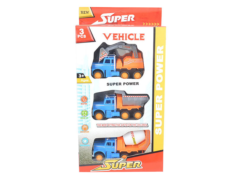 Friction Construction Truck(3in1) toys