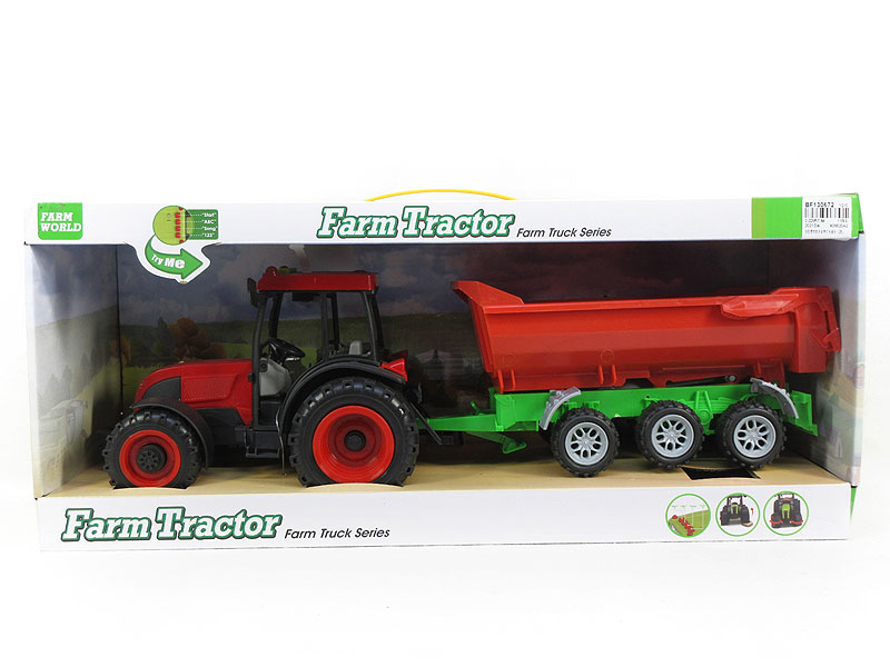 Friction Farmer Truck W/L_M(2C) toys