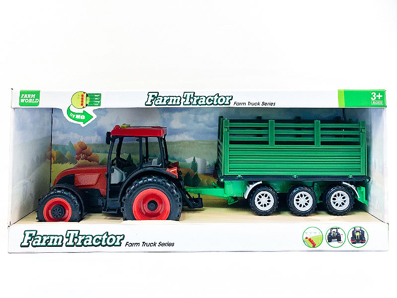 Friction Farmer Truck W/L_M(2C) toys