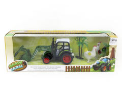 Friction Farmer Tractor Set W/L_M
