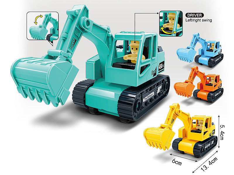 Friction Excavating Machinery(4S) toys