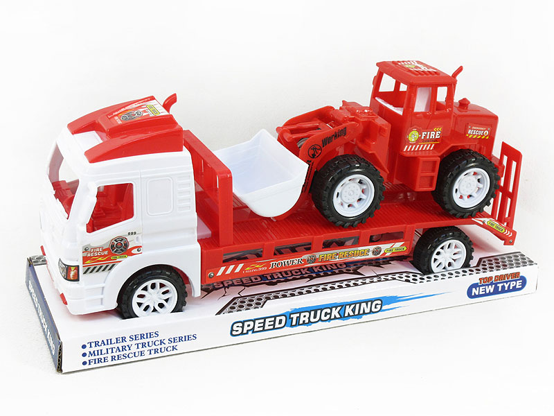 Friction Truck Tow Free Wheel Construction Truck(3S) toys
