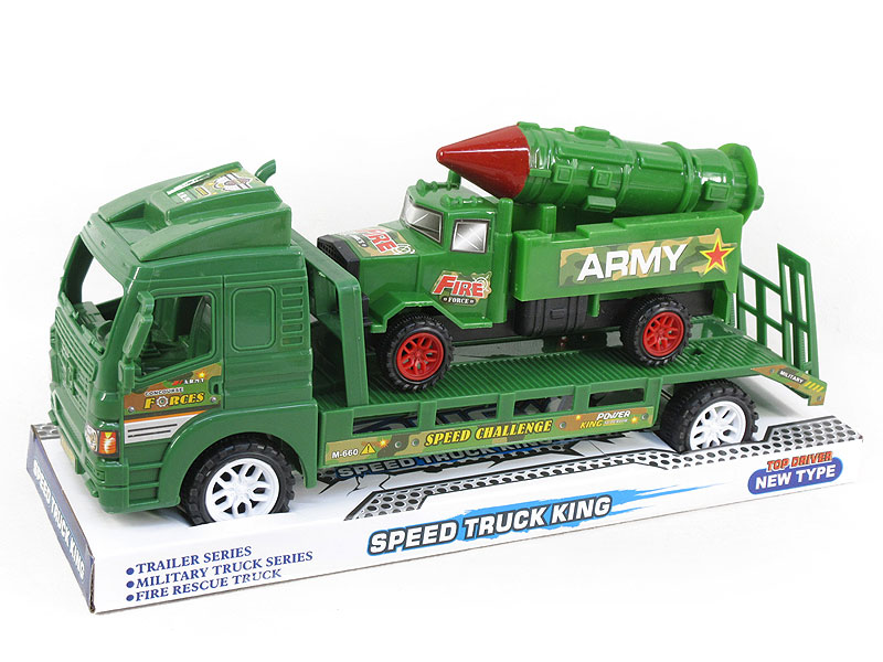 Friction Truck Tow Free Wheel Missile Car(2S) toys