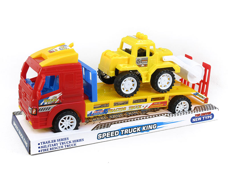 Friction Truck Tow Free Wheel Construction Truck(2S) toys