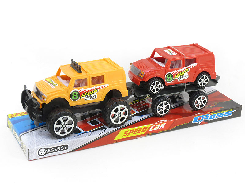 Friction Cross-country Racing Car Tow Pull Back Racing Car(4S4C) toys