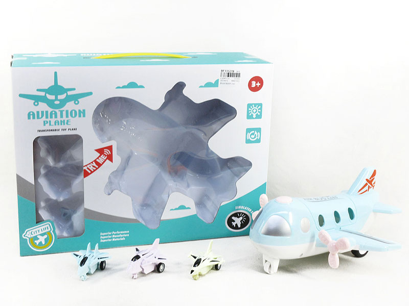 Friction Storage Aircraft W/L_M toys