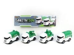 Friction Sanitation Truck(4in1)