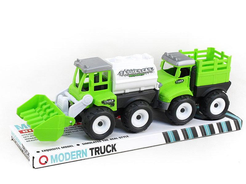 Friction Farmer Truck(2in1) toys