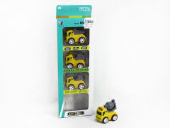 Die Cast Construction Truck Friction(4in1)