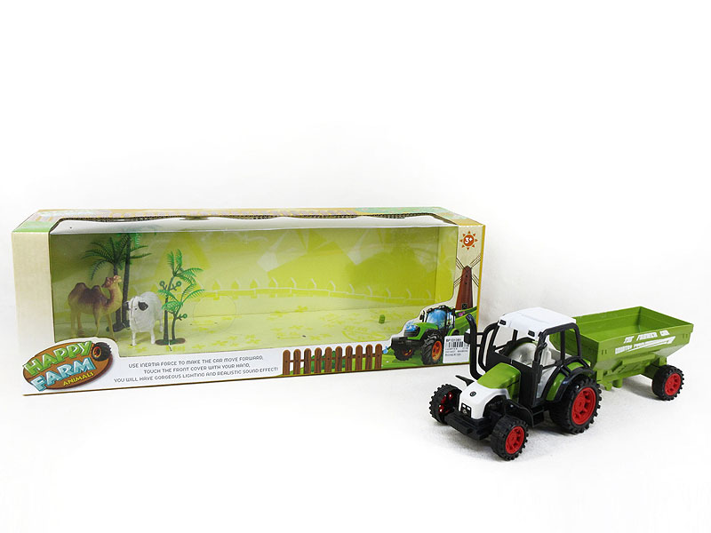 Friction Farm Truck W/L_M toys