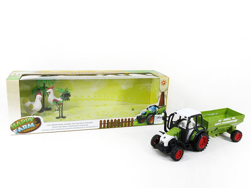 Friction Farm Truck W/L_M toys