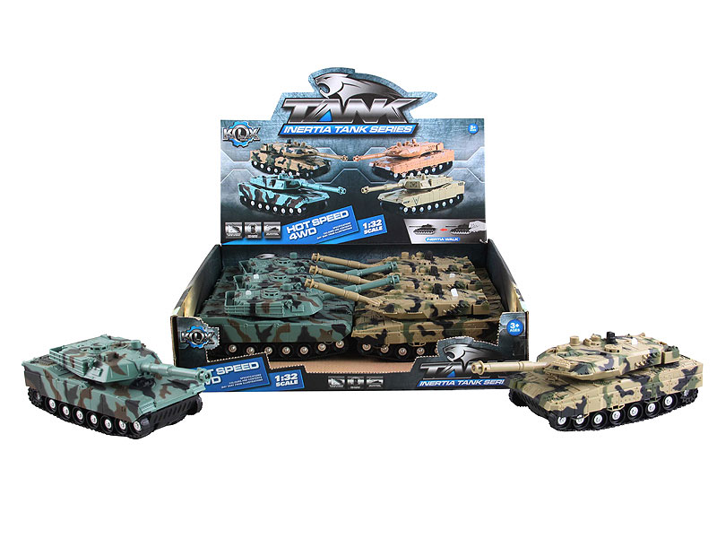 Friction Tank W/L_M(8in1) toys