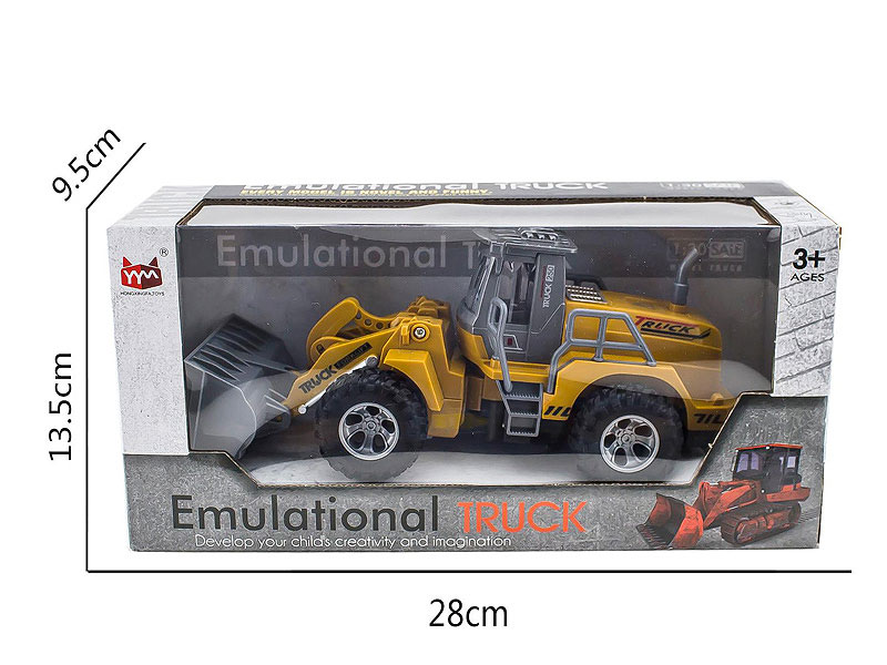 1:30 Friction Construction Truck W/L_S toys