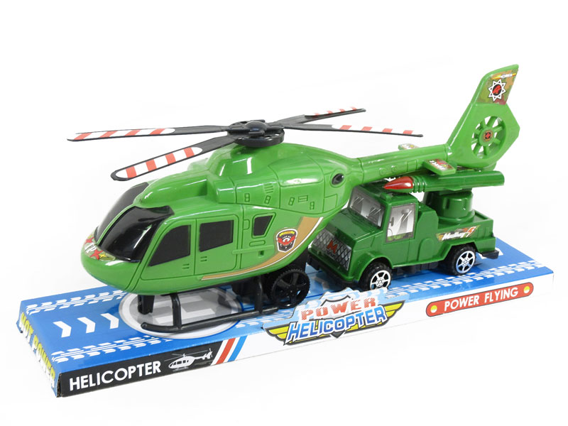 Fricton Helcopter & Free Wheel Car toys