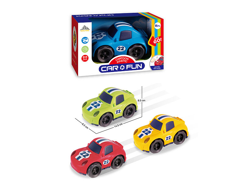 Friction Car W/L_M(4C) toys