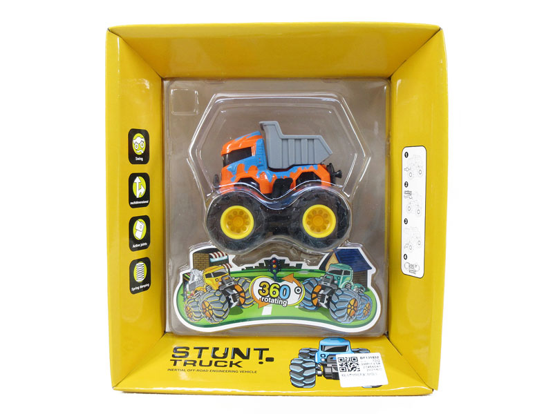 Friction Stunt Construction Truck toys