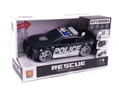 1:16 Friction Police Car W/L_S