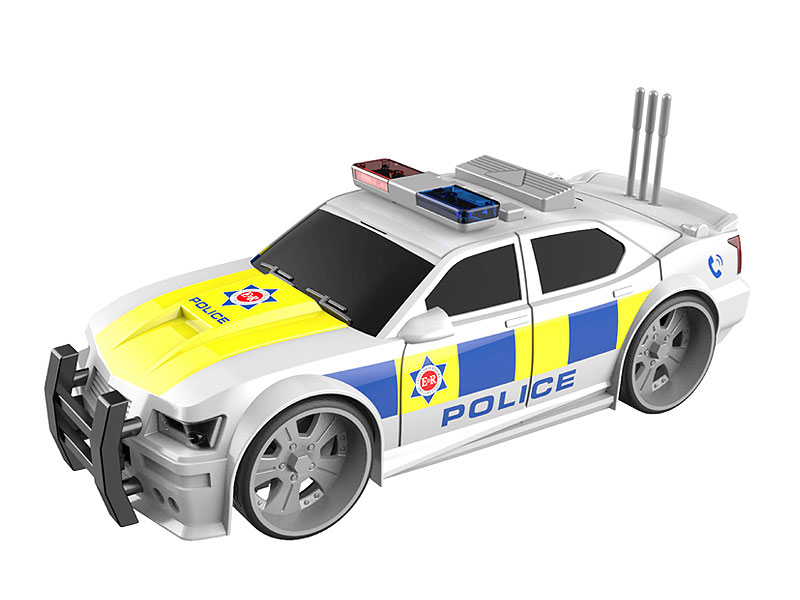 1:16 Friction Police Car W/L_S toys
