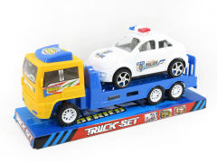 Friction Truck Tow Police Car