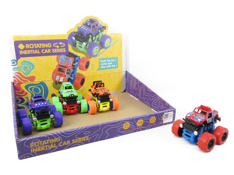 Friction Cross-country Car(12in1) toys