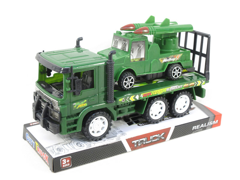 Friction Truck Tow Free Wheel Missile Car toys