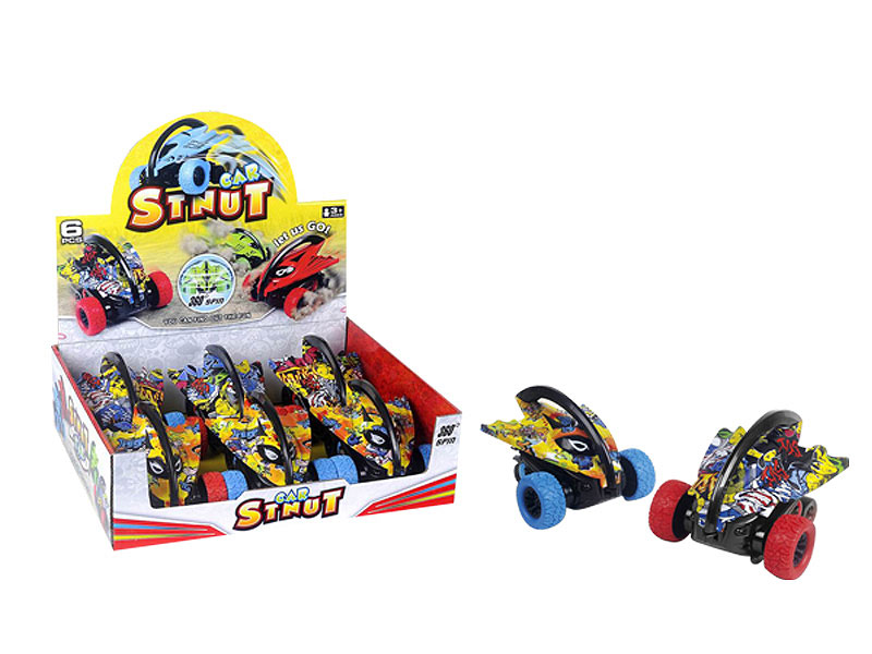 Friction Stunt Car(6in1) toys