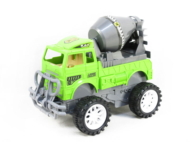 Friction Construction Truck(4S4C) toys