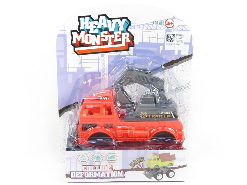 Friction Construction Truck(4S4C) toys