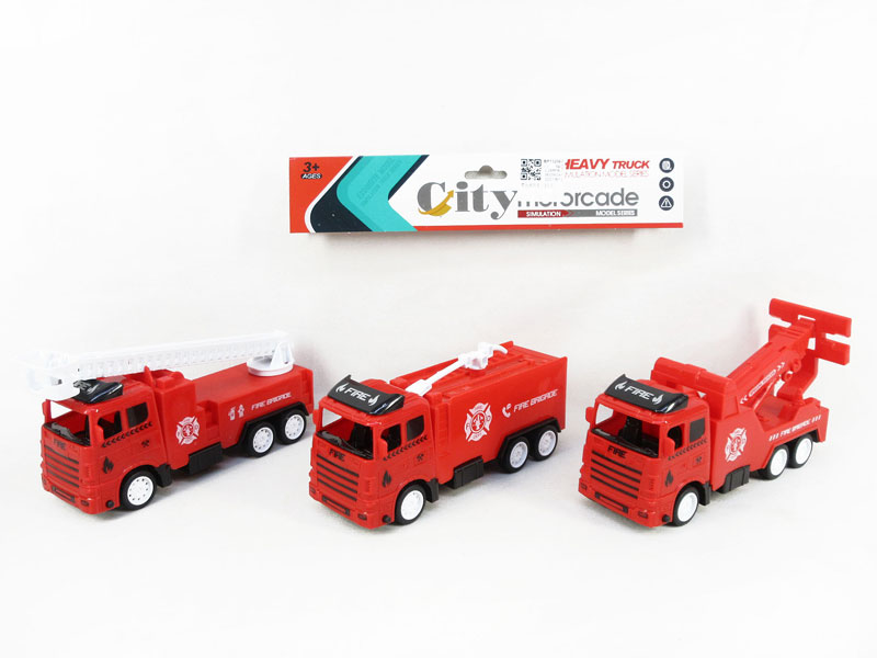 Friction Fire Engine(3in1) toys