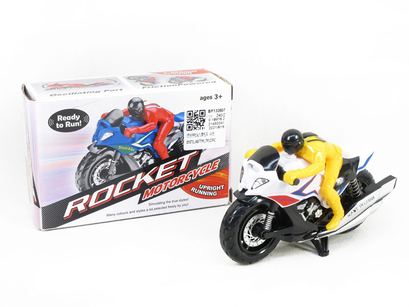 Friction Stunt Motorcycle(4C) toys