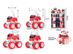 Friction Stunt Fire Engine(4in1)