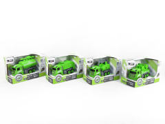 Die Cast Sanitation Truck Friction(4S)