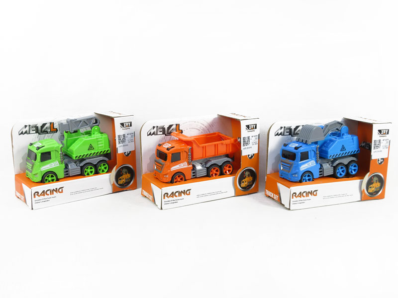 Die Cast Construction Truck Friction(4S4C) toys