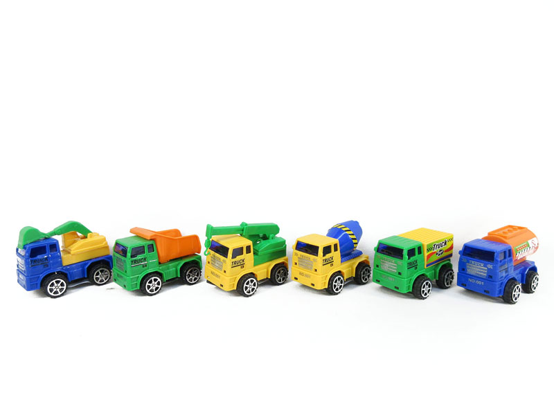 Friction Construction Truck(6S4C) toys