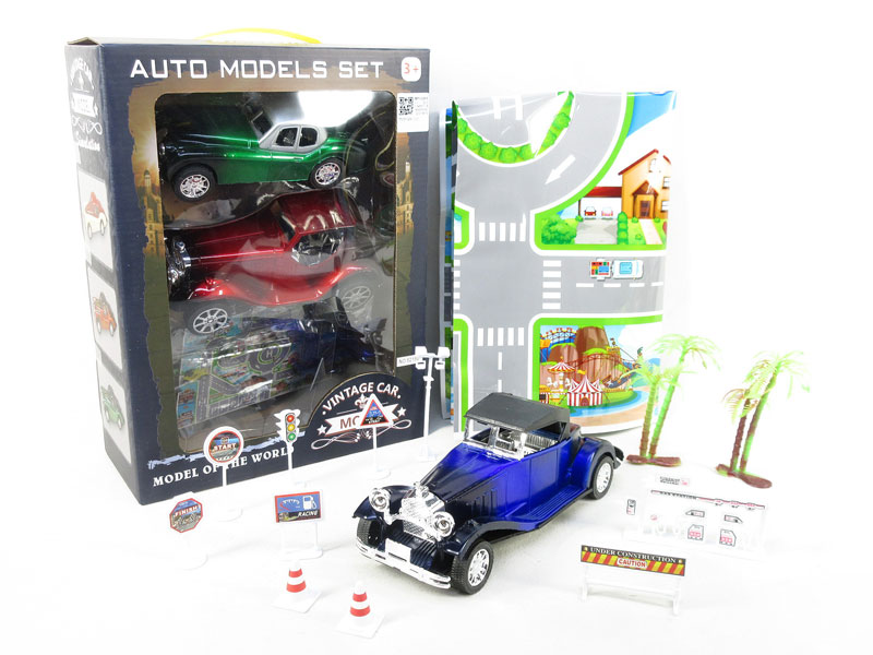 Friction Car Set(3in1) toys