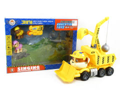 3in1 Friction Construction Truck Set W/L_S