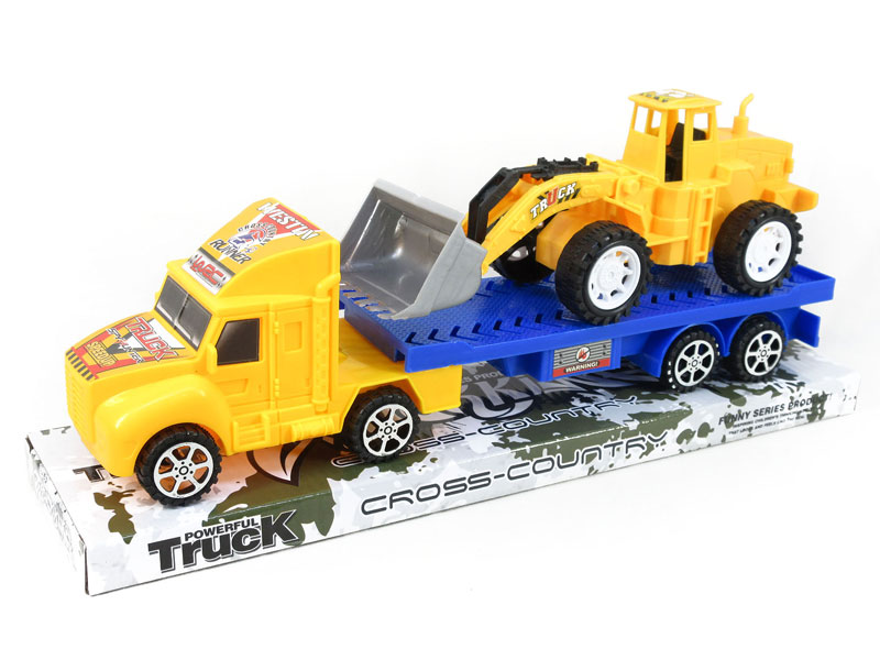 Friction Truck Tow Construction Truck toys