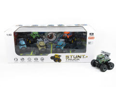 Friction Stunt Car(6in1)