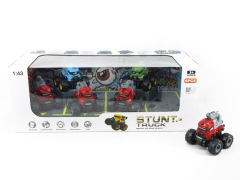 Friction Stunt Fire Engine(6in1)