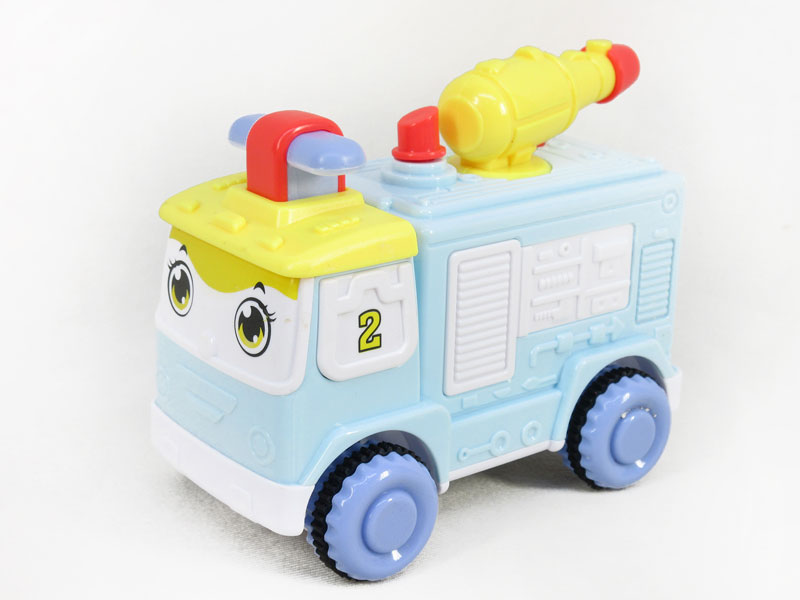 Friction Fire Engine(4C) toys