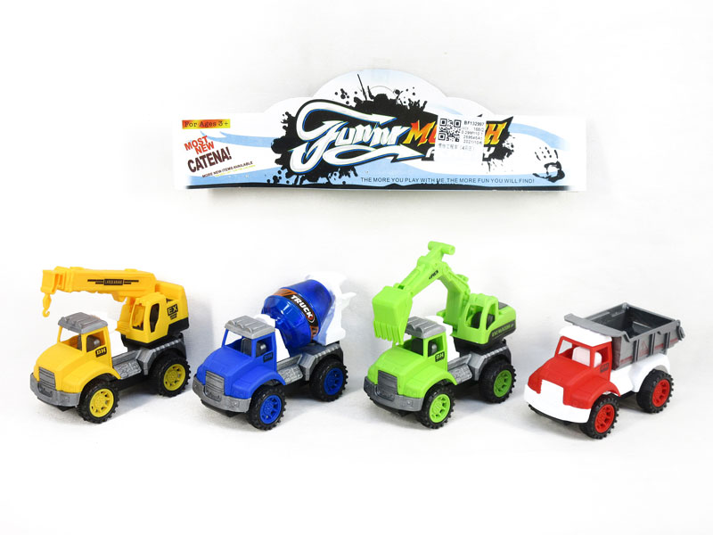 Friction Construction Truck(4in1) toys