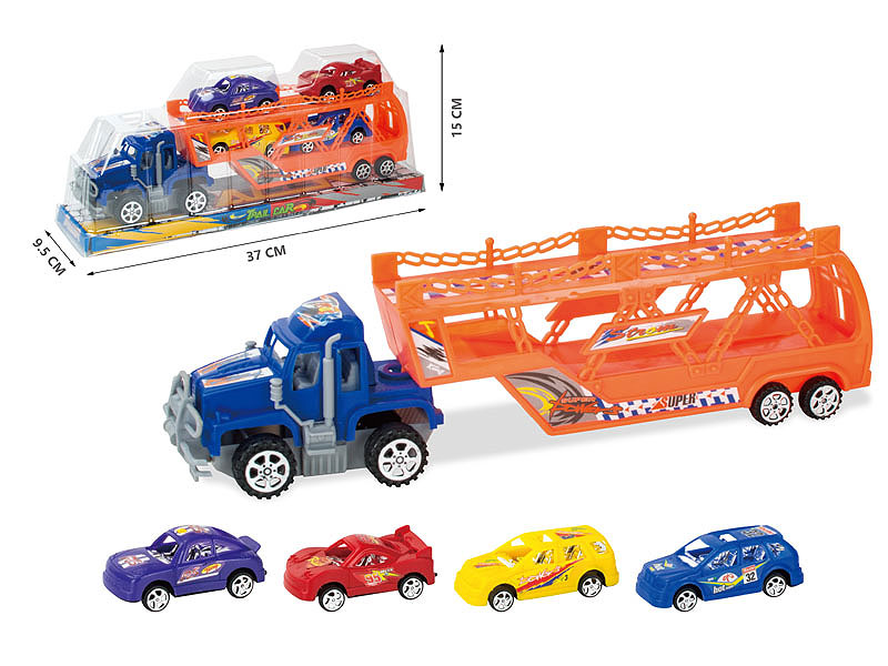 Friction Truck Tow Car(2C) toys