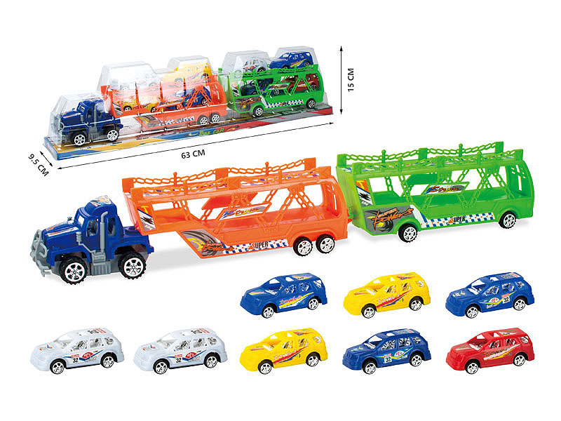 Friction Truck Tow Car(2C) toys