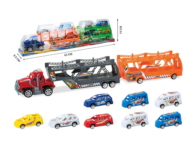 Friction Truck Tow Car(2C) toys