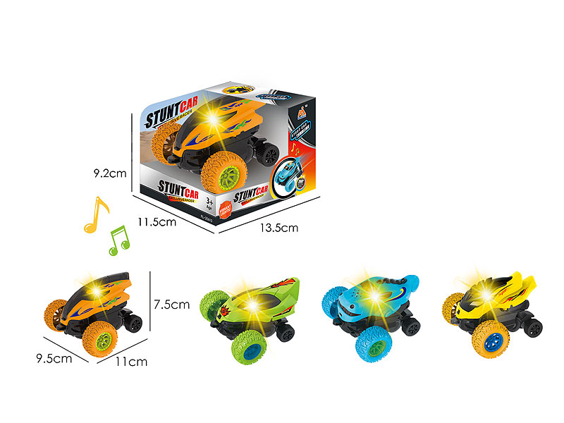 Friction Rotary Car W/L_M(4C) toys