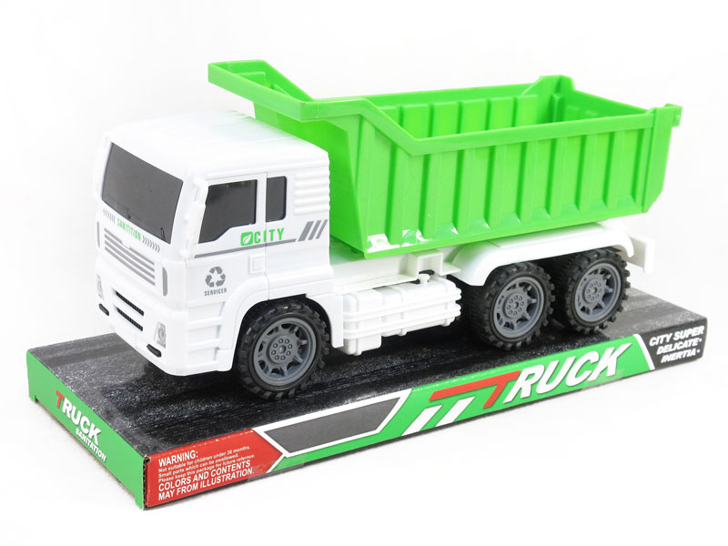 Friction Sanitation Truck toys