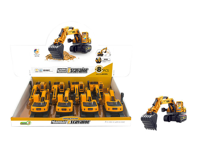 Friction Construction Truck W/L_S(8in1) toys